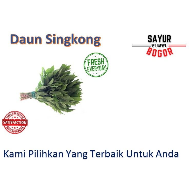 

Daun Singkong / Daun Singkong Muda / Sayur Bumbu