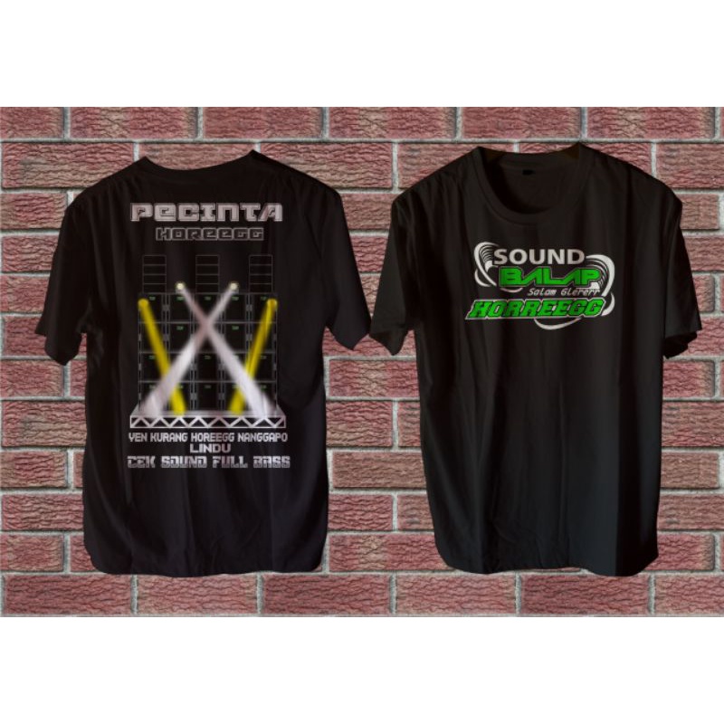 kaos sound balap sound rejing