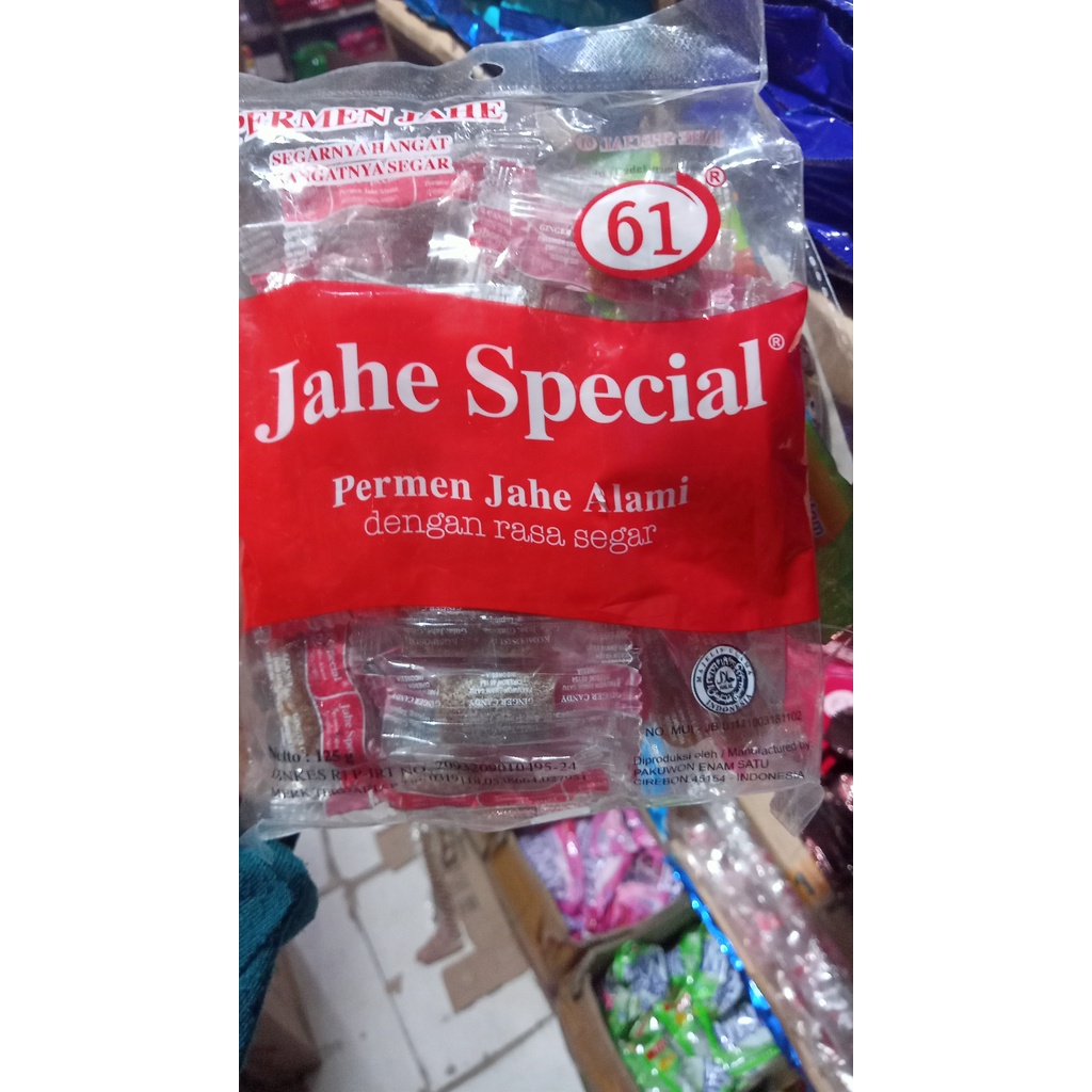 

Permen jahe segar 125gr