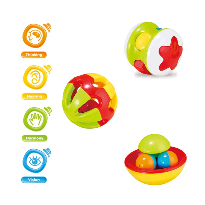 Ploopy Roll &amp; Crawl Ball PP21122 / Mainan Anak