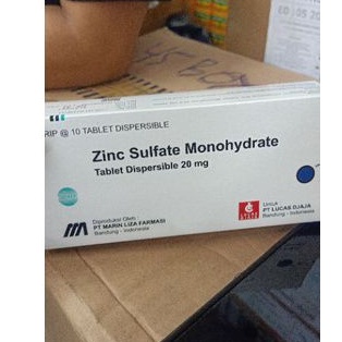 Zinc sulfate 20mg