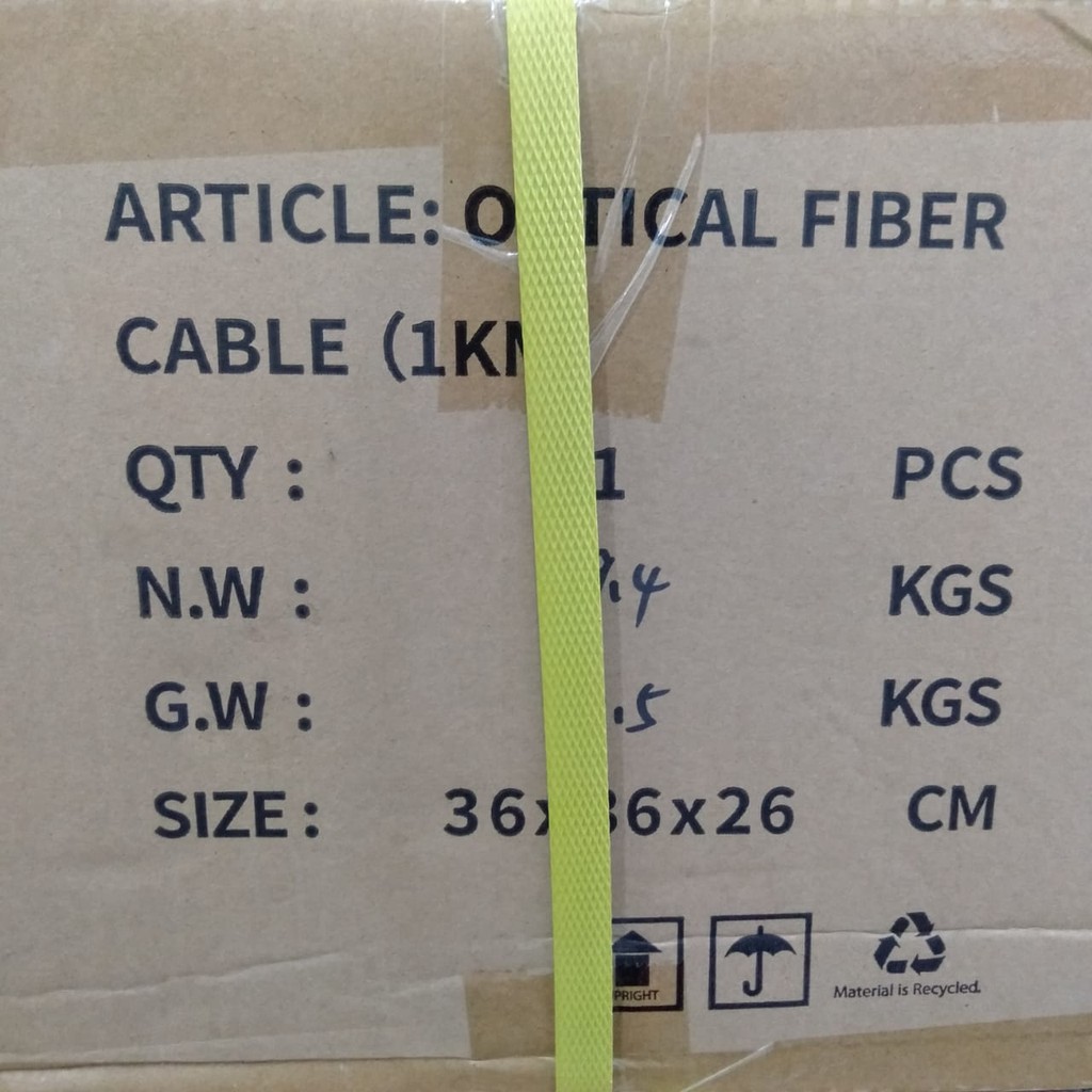 ZIMM LINK KABEL FO DROP WIRE 1 CORE 3 SELLING 1000 METER