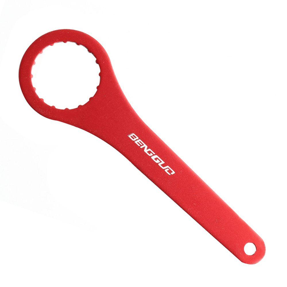R-FLOWER Kunci Bracket Bawah Tahan Lama Bagian Sumbu Aksesoris Sepeda MTB Aluminium Alloy