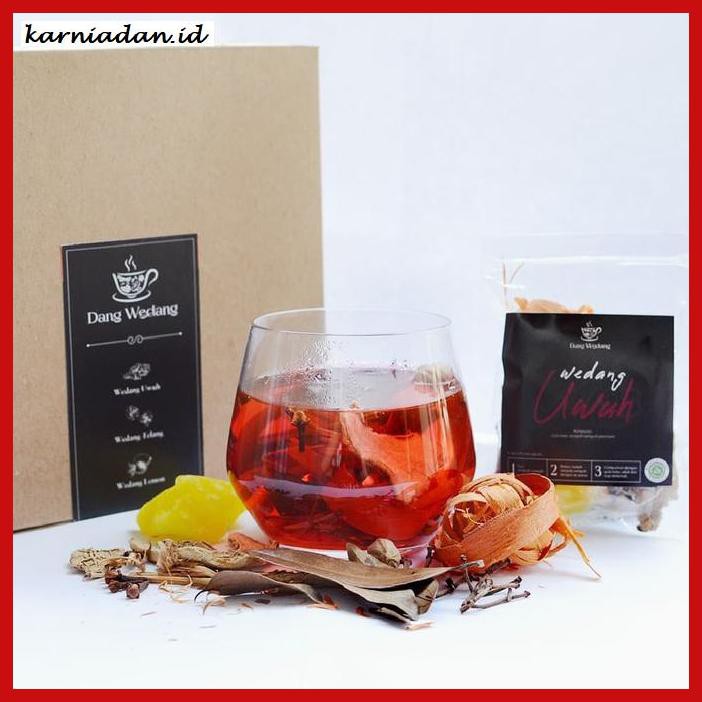 

lanoisidartdrink- wedang uwuh premium dangwedang 3 rasa exclusive box 15 pcs - uwuh -asliii-bngittt.