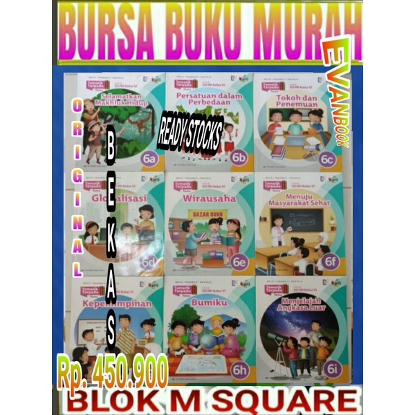 

Buku tematik terpadu untuk SD kelas 6 kurikulum 2013 edisi revisi erlanggajilid : A-B-C-D-E-F-G-H-I