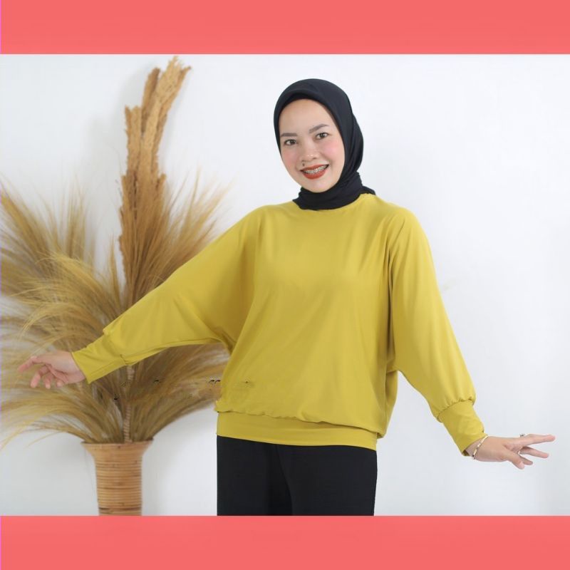 batwing top / blouse batwing / blouse oversize / blouse jumbo