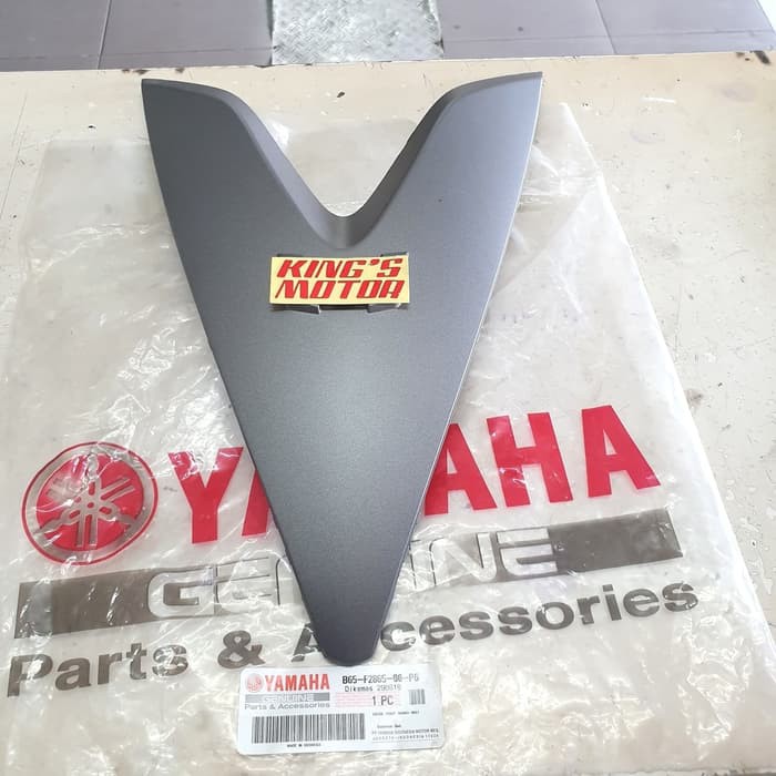 COVER FRONT, TAMENG DEPAN AEROX 155 ABU-ABU (B65-P6) ASLI YAMAHA