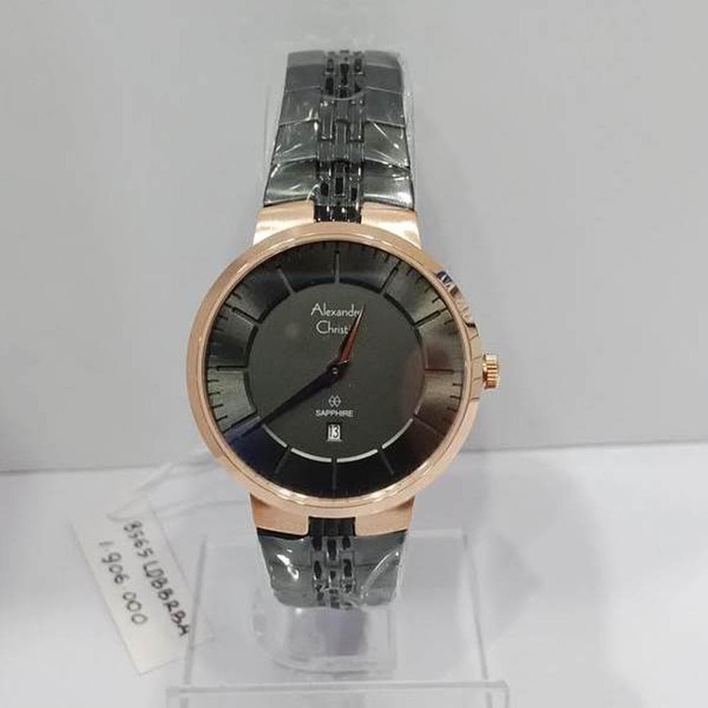 ALEXANDRE CHRISTIE WATCH AC 8565 WANITA ROSEGOLD GREY ORIGINAL