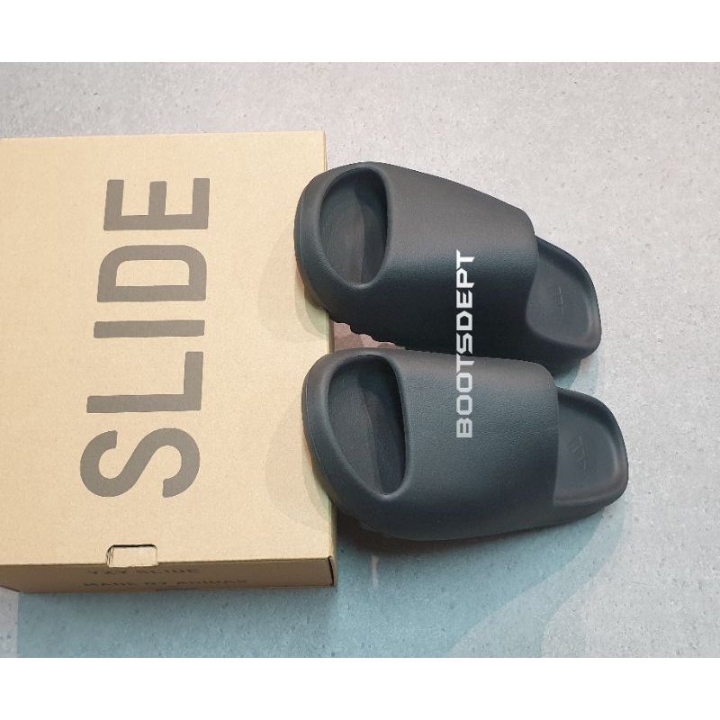adidas yeezy slides onyx black  100  authentic 
