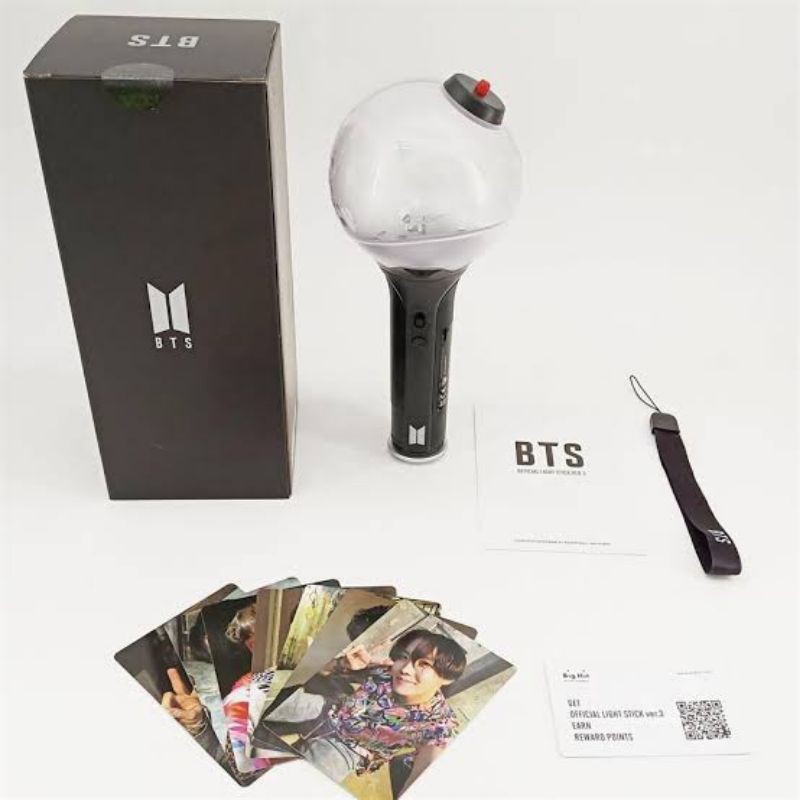 Jual BTS Official Lightstick Ver 3 Preloved | Shopee Indonesia