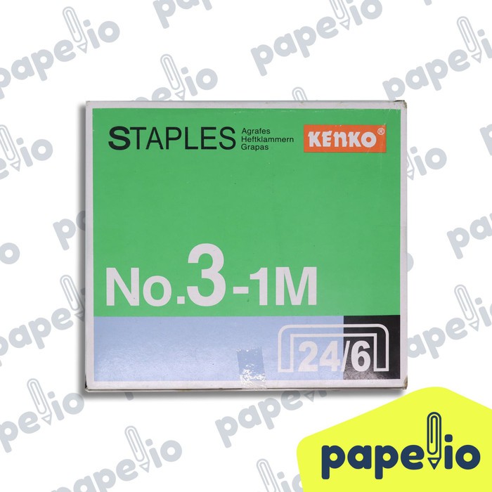 

[20 PACK] Isi Staples KENKO No 3