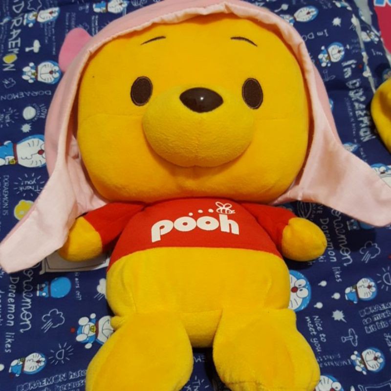 Boneka Pooh Topi Piglet besar ori Disney Baby