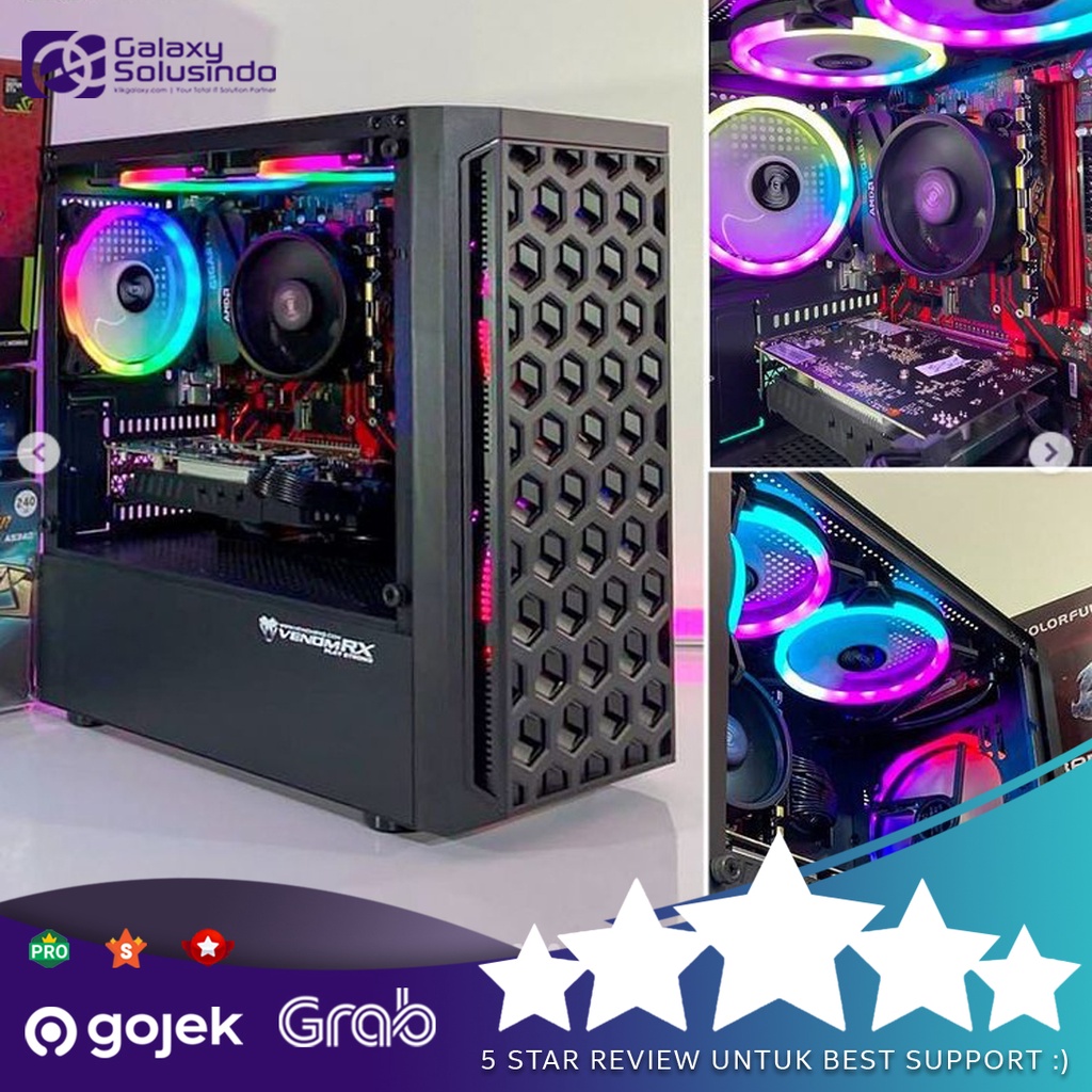 PC RAKITAN COMPUTER GAMING DESAIN SPEC SULTAN BY REQUEST No.1