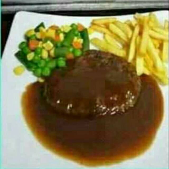 

Paket Steak (Patties) Beef isi 15 slice