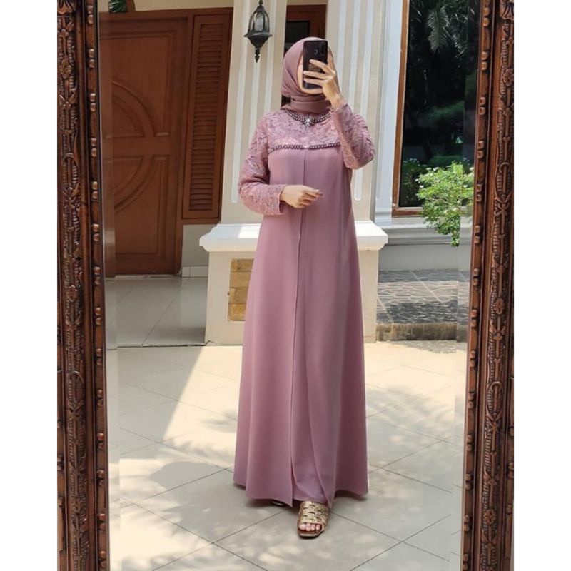 Terbaaru Gamis Lebaran/ REALPICT GAMIS PAYET PREMIUM / GAMIS ATHAYA DRESS / GAMIS IMPORT / GAMIS PESTA / GAMIS CERUTY