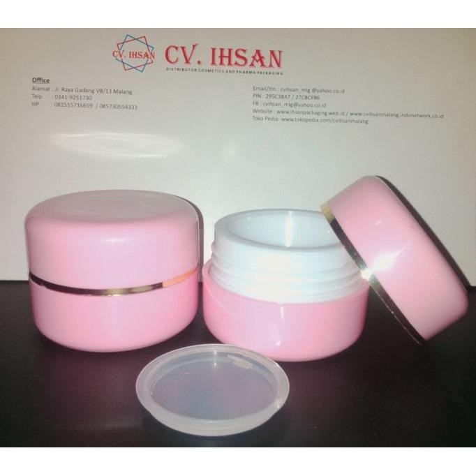 POT CREAM 12,5 GRAM PINK/PINK PS