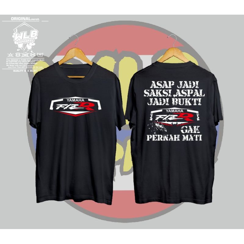COD BAYAR DITEMPAT/ KAOS SABLON PLASTISOL/KAOS/BAJU MOTOR FIZR/YAMAHA F1ZR/KAOS DISTRO, KAOS FIZR
