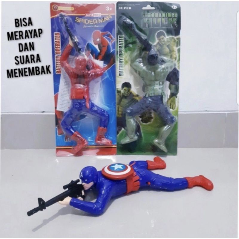 PROMO MAINAN SUPER HERO MERAYAP/ TENTARA MERAYAP