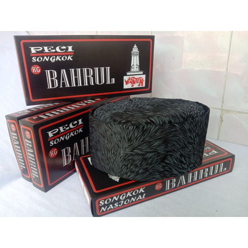 Peci songkok bulu halus  kopiah songkok Peci Banten