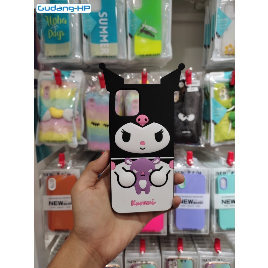 Case / Casing iPhone 12 / 12 Pro Kuromi Black - Case iPhone Premium