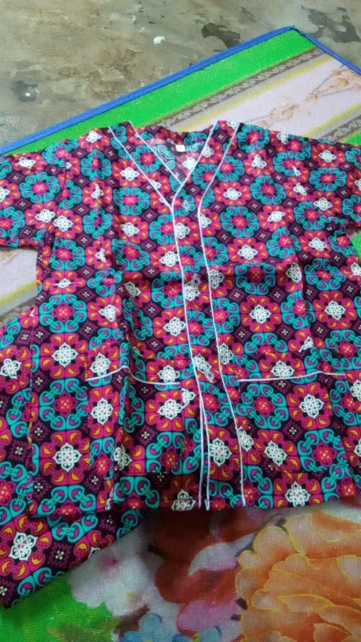 Piyama Batik Couple Anak Size 1-10