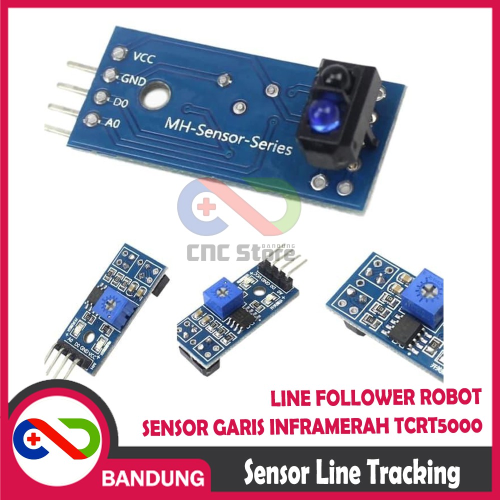 SENSOR LINE TRACKING LINE FOLLOWER ROBOT SENSOR INFRAMERAH TCRT5000