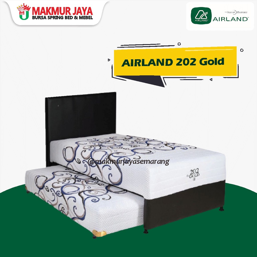KASUR AIRLAND 202 GOLD | SATU SET | SPRINGBED