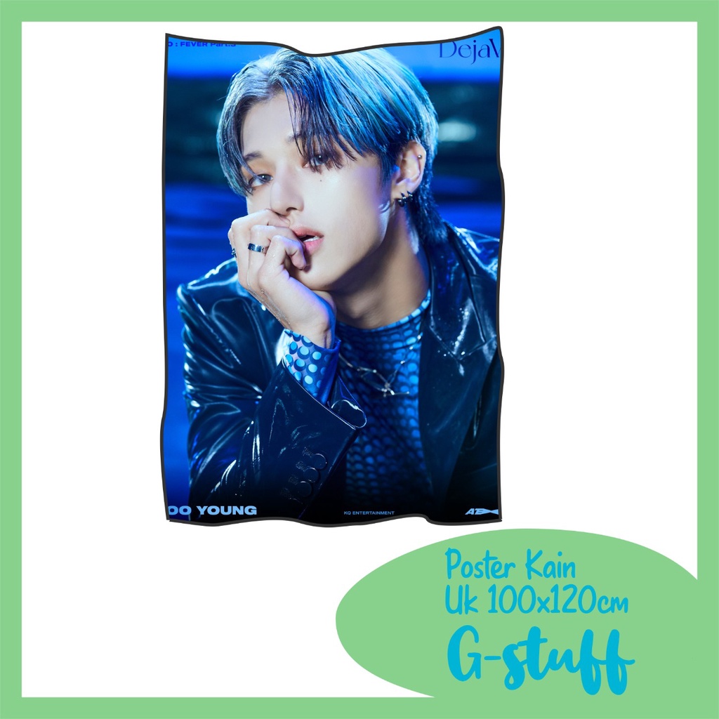 POSTER KAIN/TAPESTRY ATEEZ WOOYOUNG