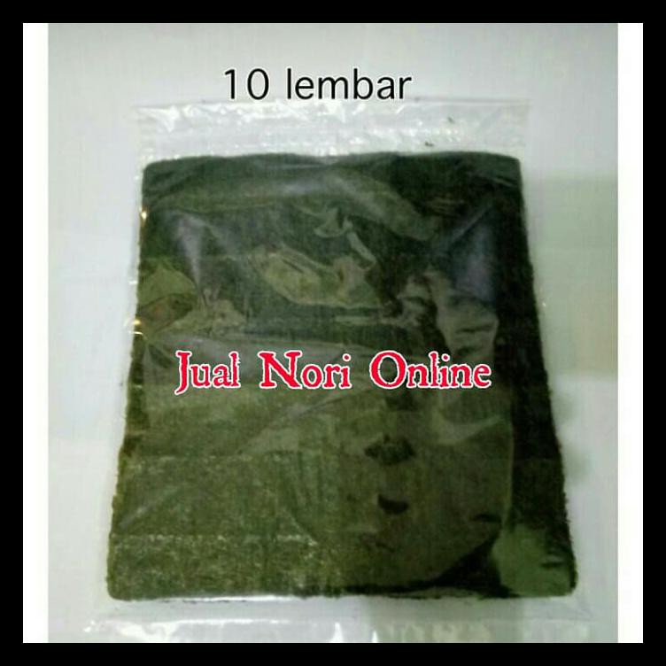 

Murah Sushi Nori Takaokaya. Lembaran Rumput Laut Roasted Seaweed Terbaik