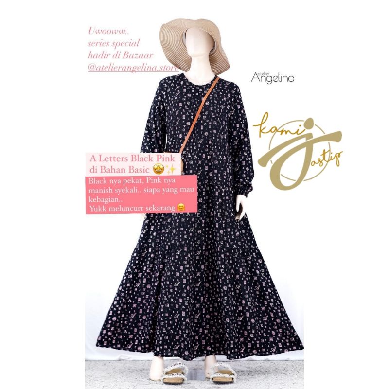 Bella Dress Atelier Angel bahan Basic Viscose