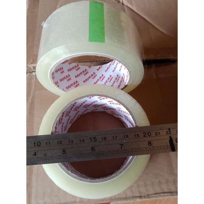 

LAKBAN BESAR 100 Yard 2" 45MM - 1 DUS MURAHHH - BENING COKLAT - Putih ---Termurah---