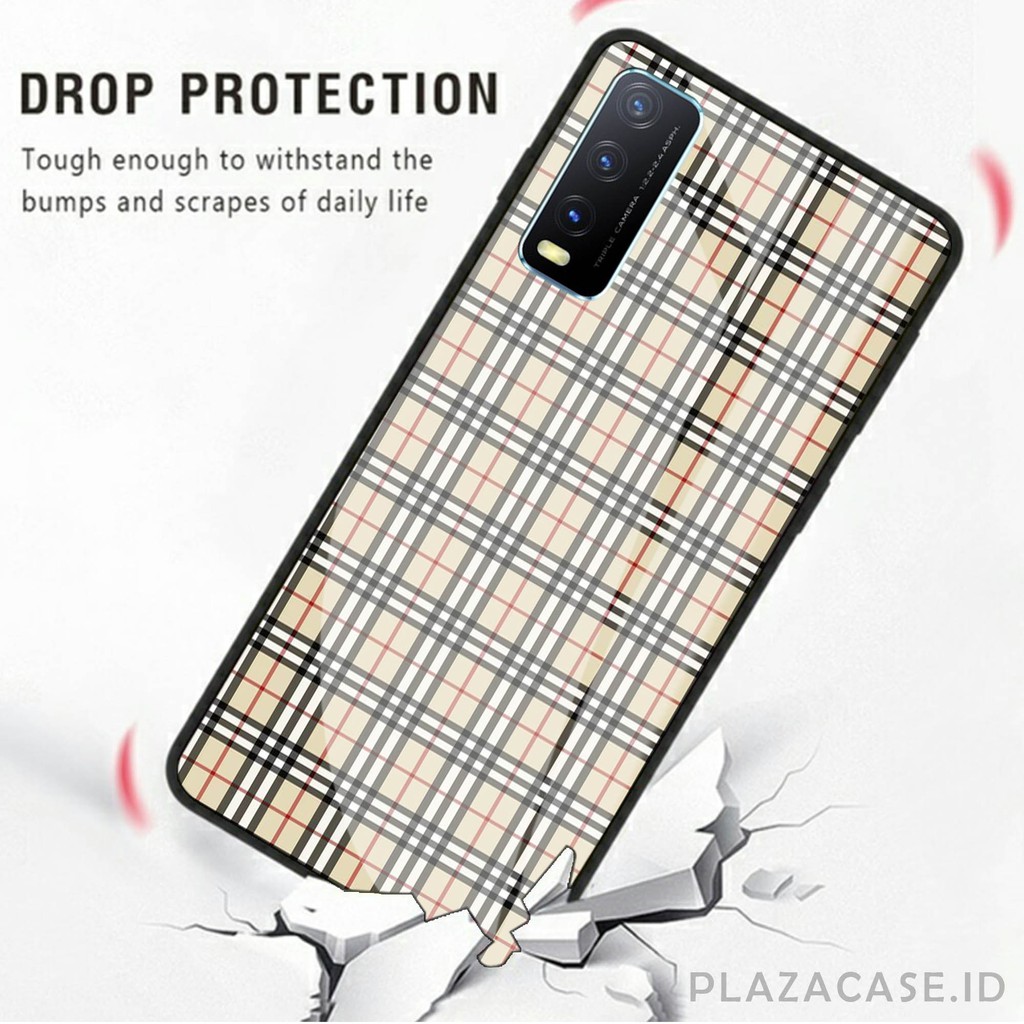 Softcase Glass [K31] for Y12s A53 REALME NARZO 20 C12 C15 Y20 A33 2020 Y30 V20 SE RENO 4F REDMI 9C