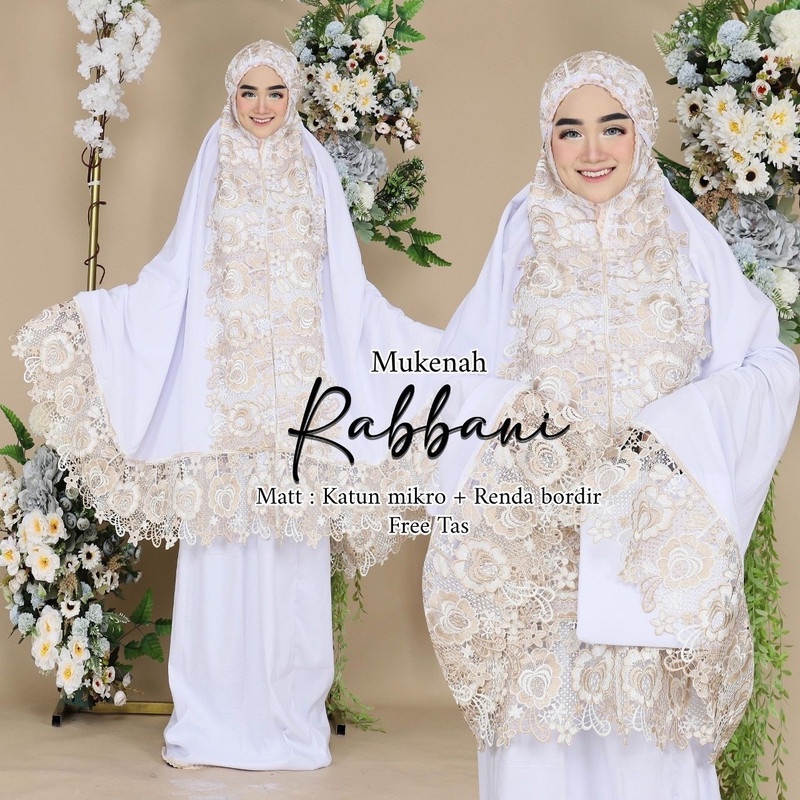 LG Mukena Rabbani Putih