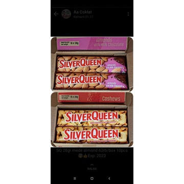 

Silverqueen mede & almond 62gr