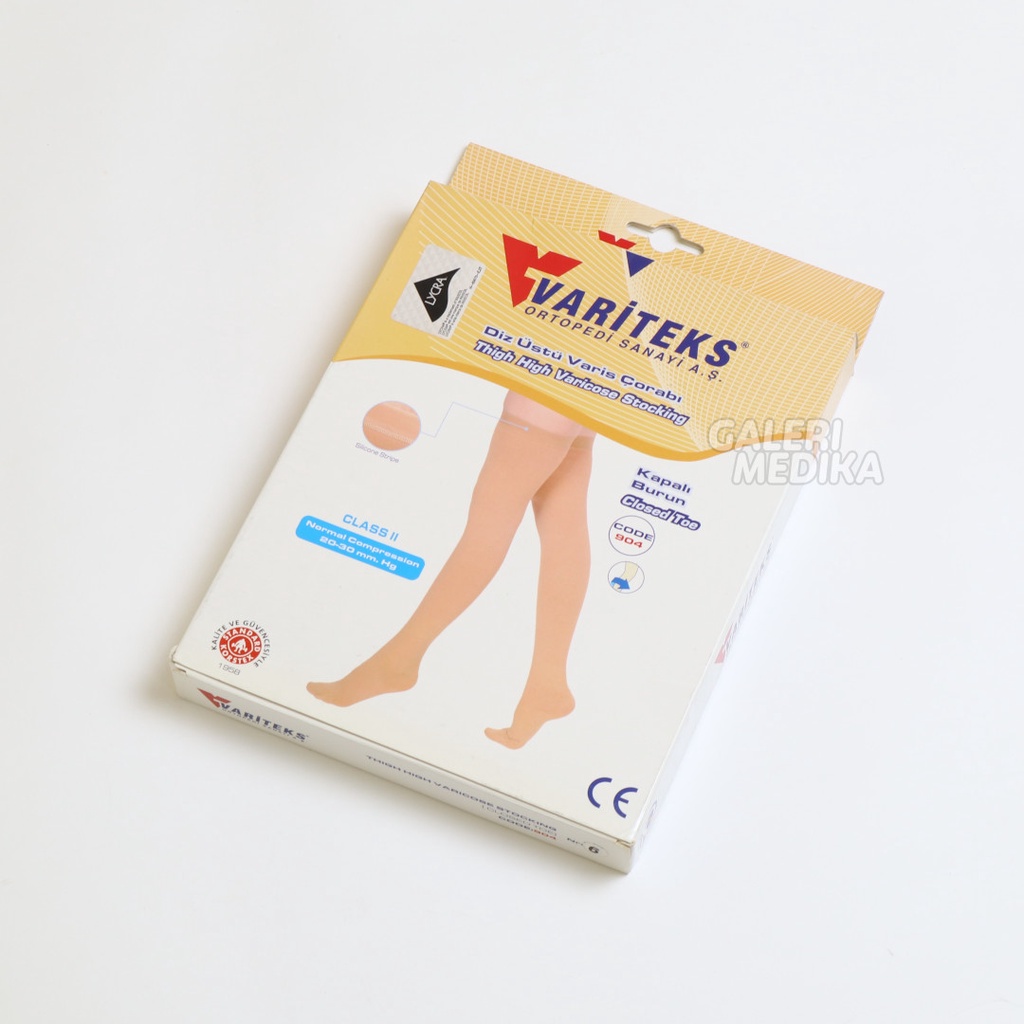 Stocking Varises Variteks 904 Kompresi Menengah 20-30mmHg Kelas 2 / Medium Compression CCL 2 - Stoking Varises