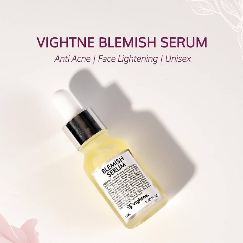 ORIGINAL VAVL BLEMISH SERUM VIGHTNE BY VIVALENTINE acne fight serum wajah whitening anti acne vavel