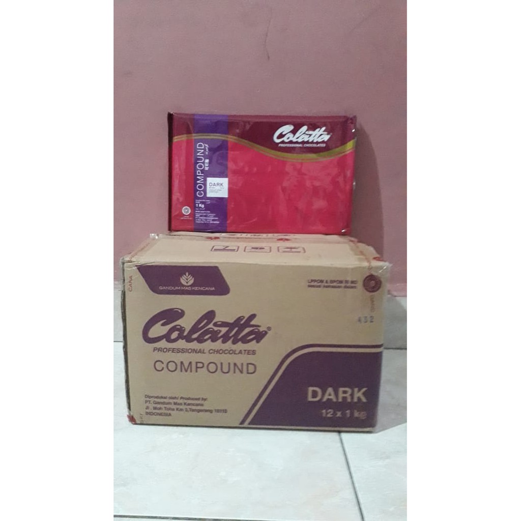 

COLATTA COKLAT DARK COMPOUND 1KG