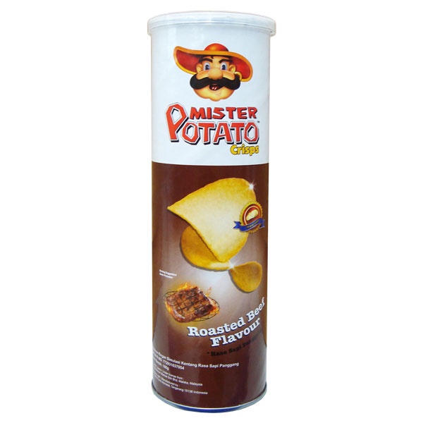 

MR. POTATO CRISPS ROASTED BEEF 85g