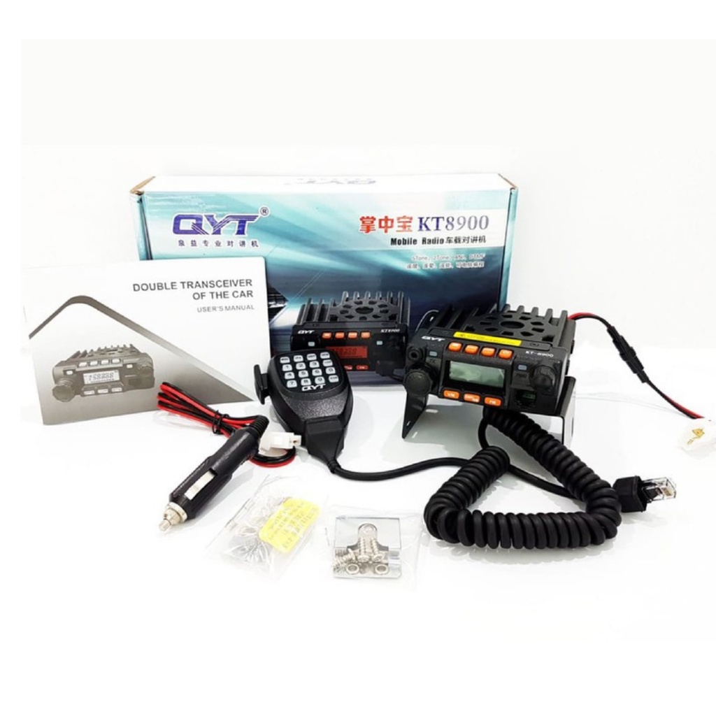 RADIO RIG QYT KT-8900 DUAL BAND NEW ORIGINAL GARANSI RESMI POSTEL