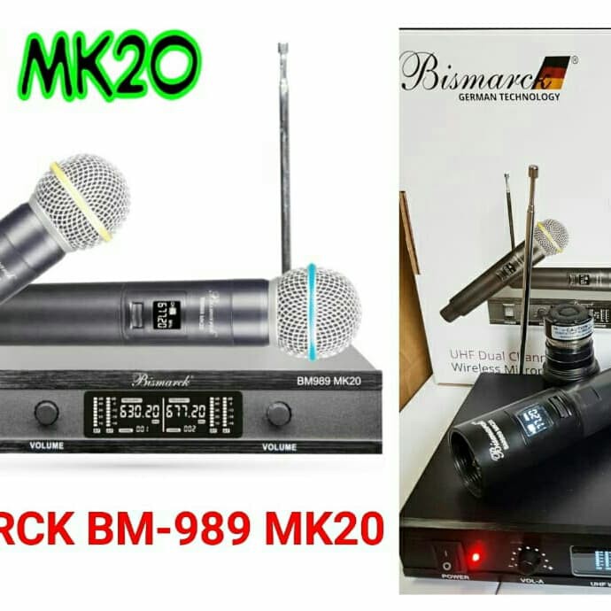 Best Item Mic Bismarck BM989 BM 989 MK20 MK 20