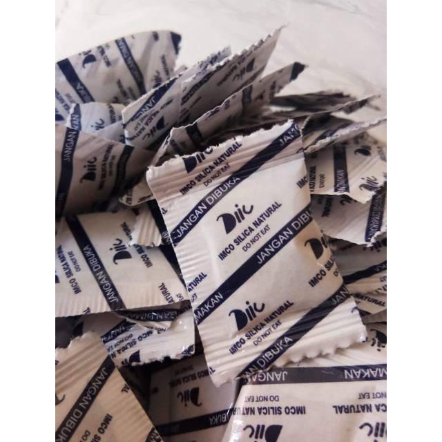 

Silicagel foodgrade/natural/untuk makanan/oxyfree 100pcs