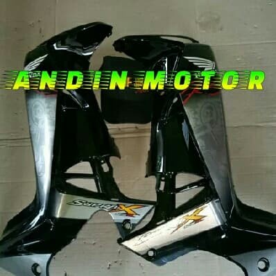 Sayap supra x 125 warna merah marun