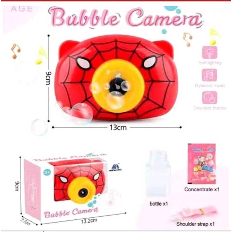 Promo  terbaru!!! Buble Camera Mainan Anak Bonus Cairan Gelembung Ada Lampu Dan MusikBuble Camera Mainan Anak Bonus Cairan Gelembung Ada Lampu Dan Musik