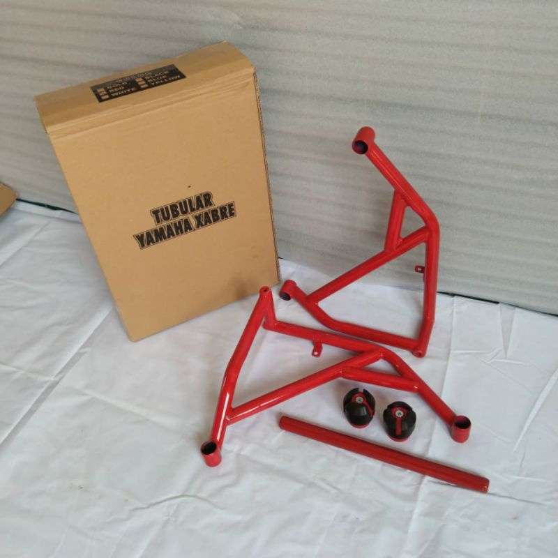 TUBULAR XABRE CRASHBAR XABRE ENGINE GUARD XABRE TUBULAR YAMAHA XABRE JALU SLIDER