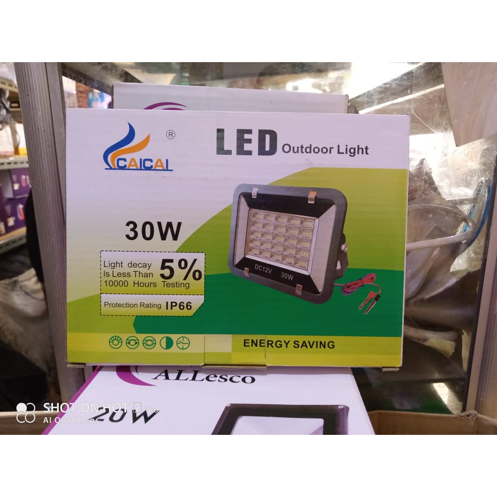 LAMPU SOROT 30W LED DC12V