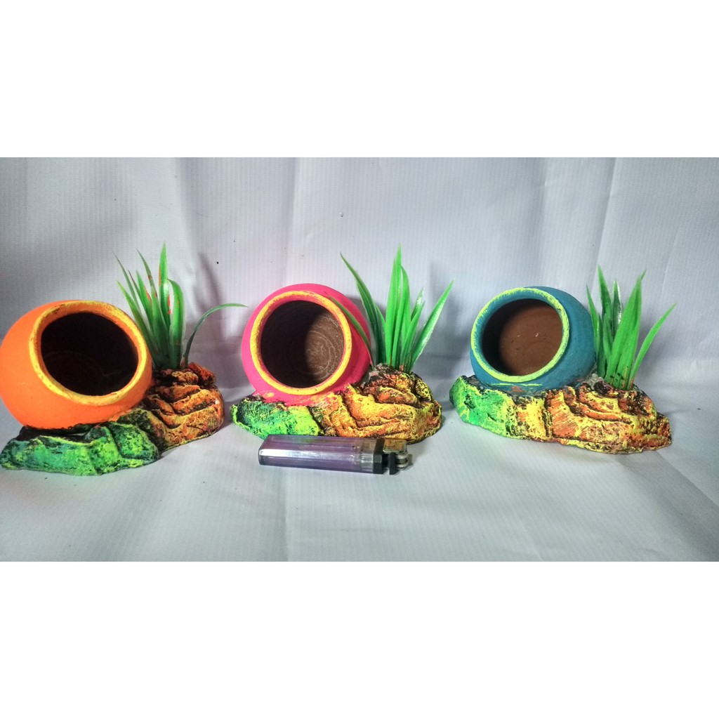  Hiasan  Aquarium  Model Guci Rumput  Shopee Indonesia