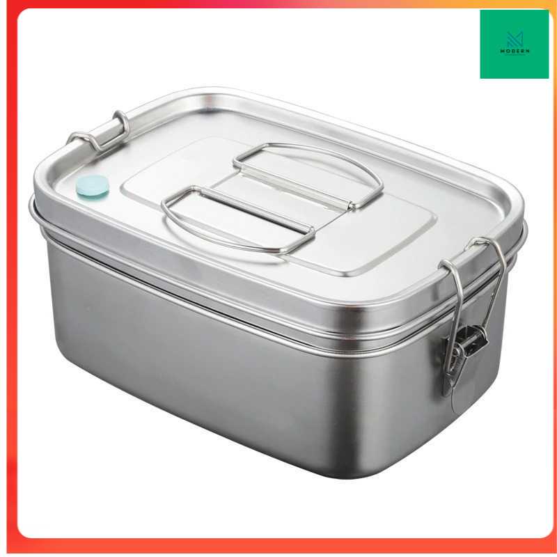 TD-DA HOUSEEN Kotak Makan Bento Lunch Box Stainless Steel - HS233