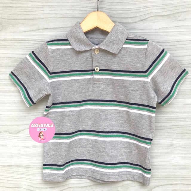 ORIGINAL POLO SHIRT STRIPES FADED GLORY