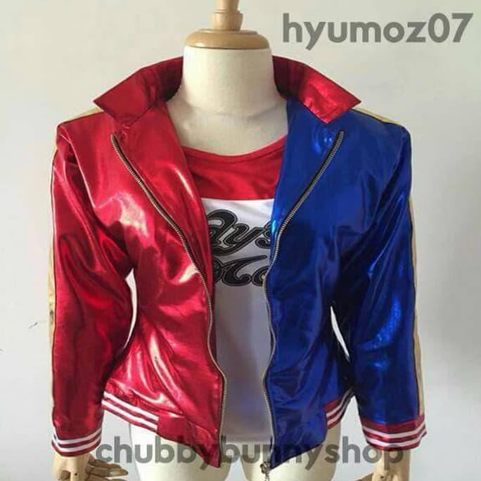 BARANG MURAH JAKET / JACKET HARLEY QUINN SUICIDE SQUAD BORDIR JOKER HIGH QUALITY CEPETAN..