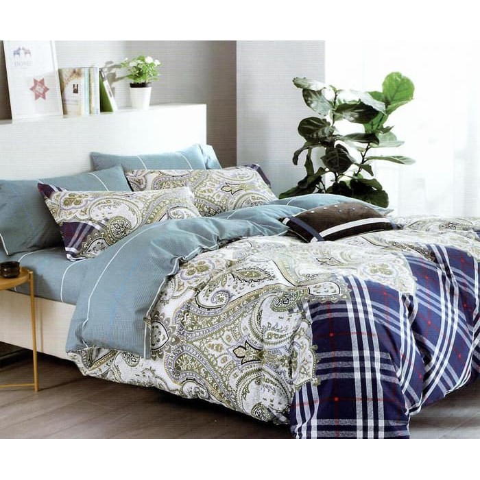 Sprei Katun Jepang Burberry Java | Sprei Satin Jepang